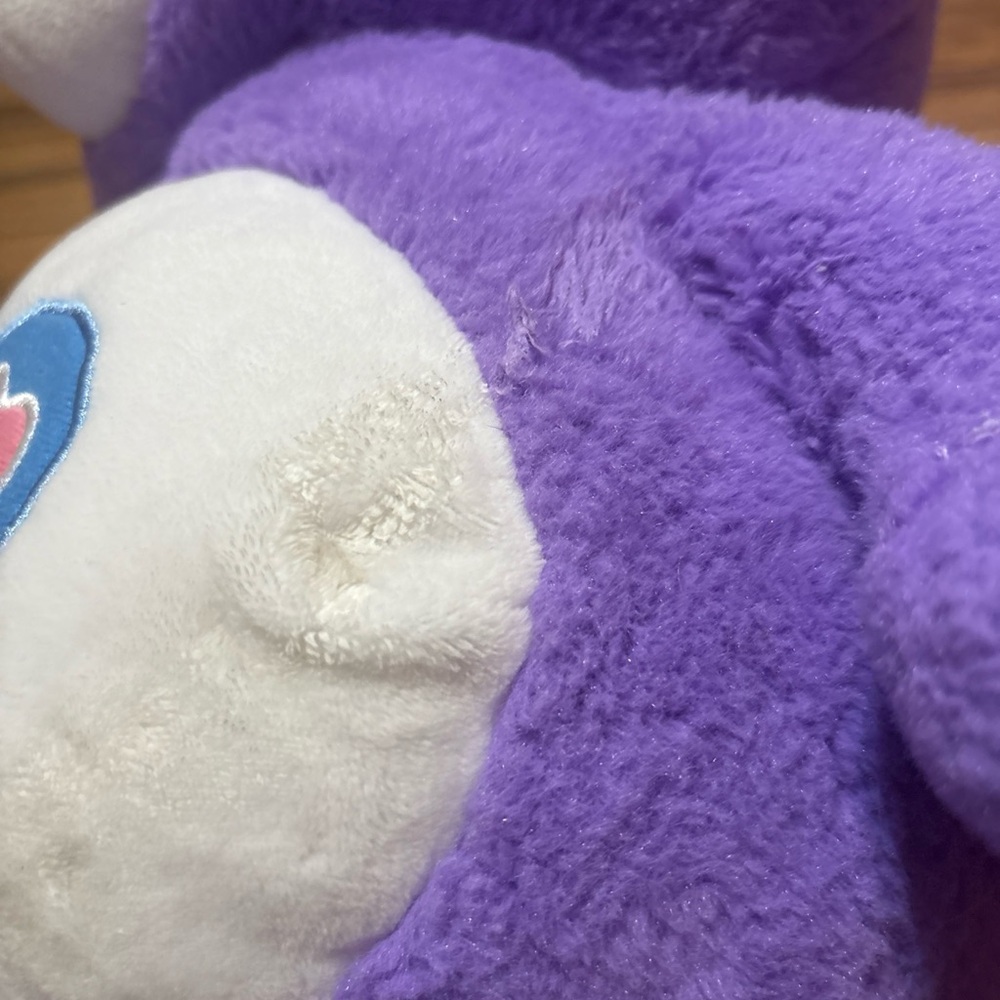 Care Bear Plush Lot Of 4 2002 2004 2015 Plus Freebie Beanie - Picture 4 of 12
